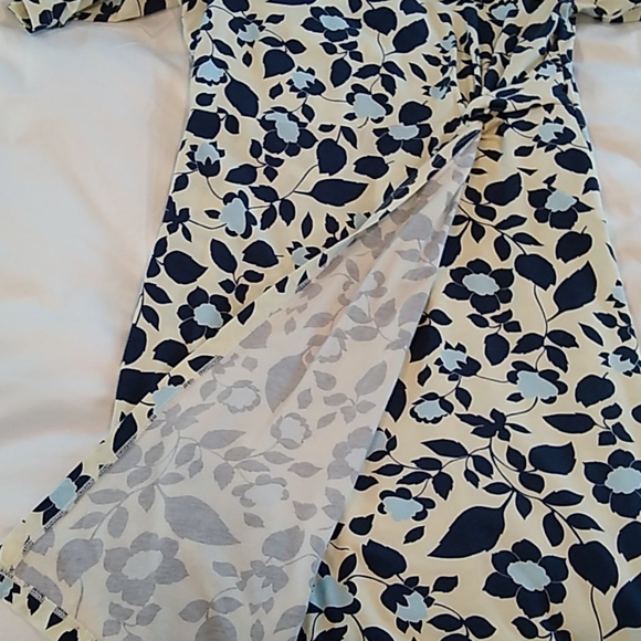 Lands End Cotton Wrap Dress - Picture 3 of 3